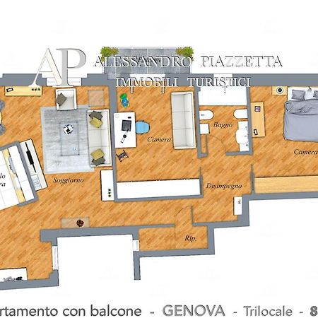 Casa Ri Al Mare Lejlighed Genova Eksteriør billede
